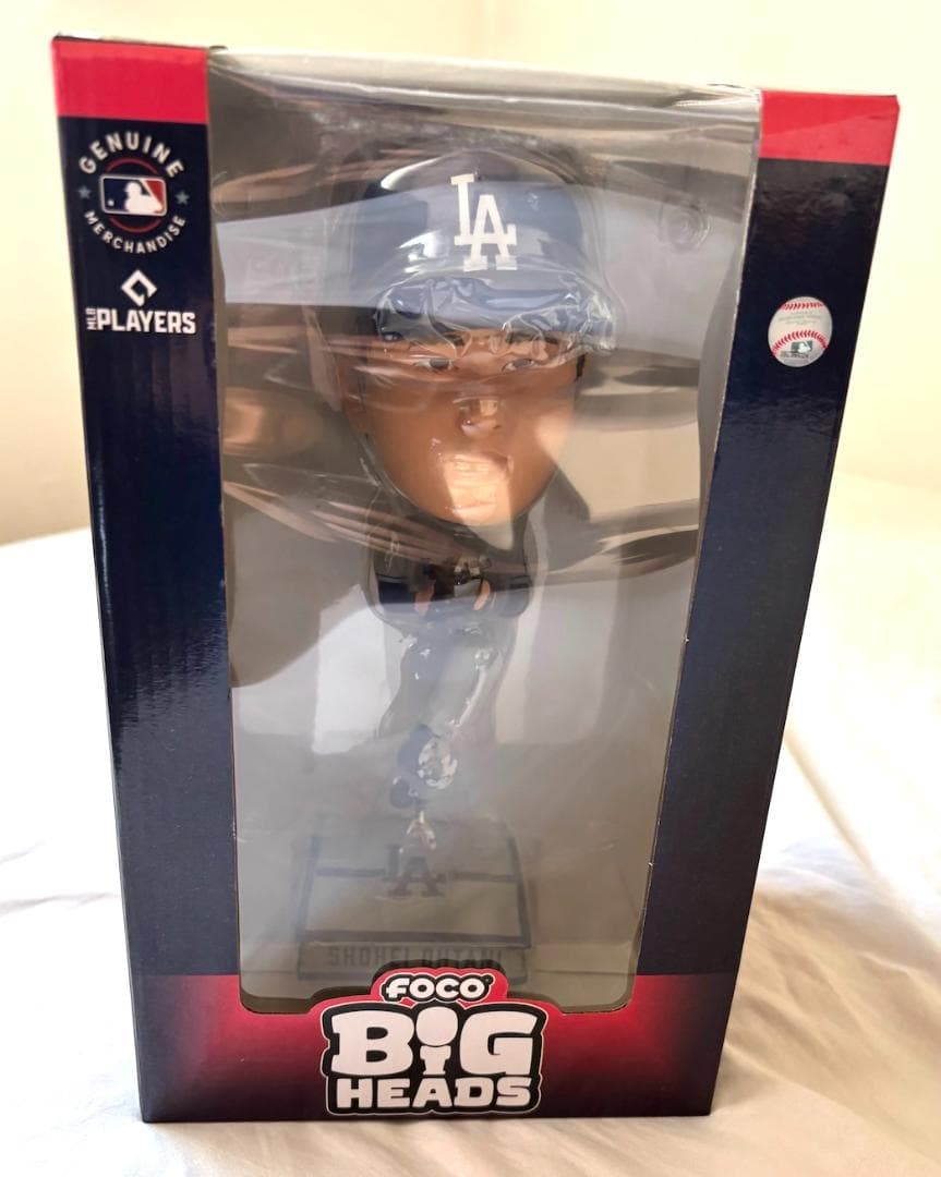 【1万体限定】大谷翔平 10.5 ドジャース バブルヘッド人形 ブルー ビジター