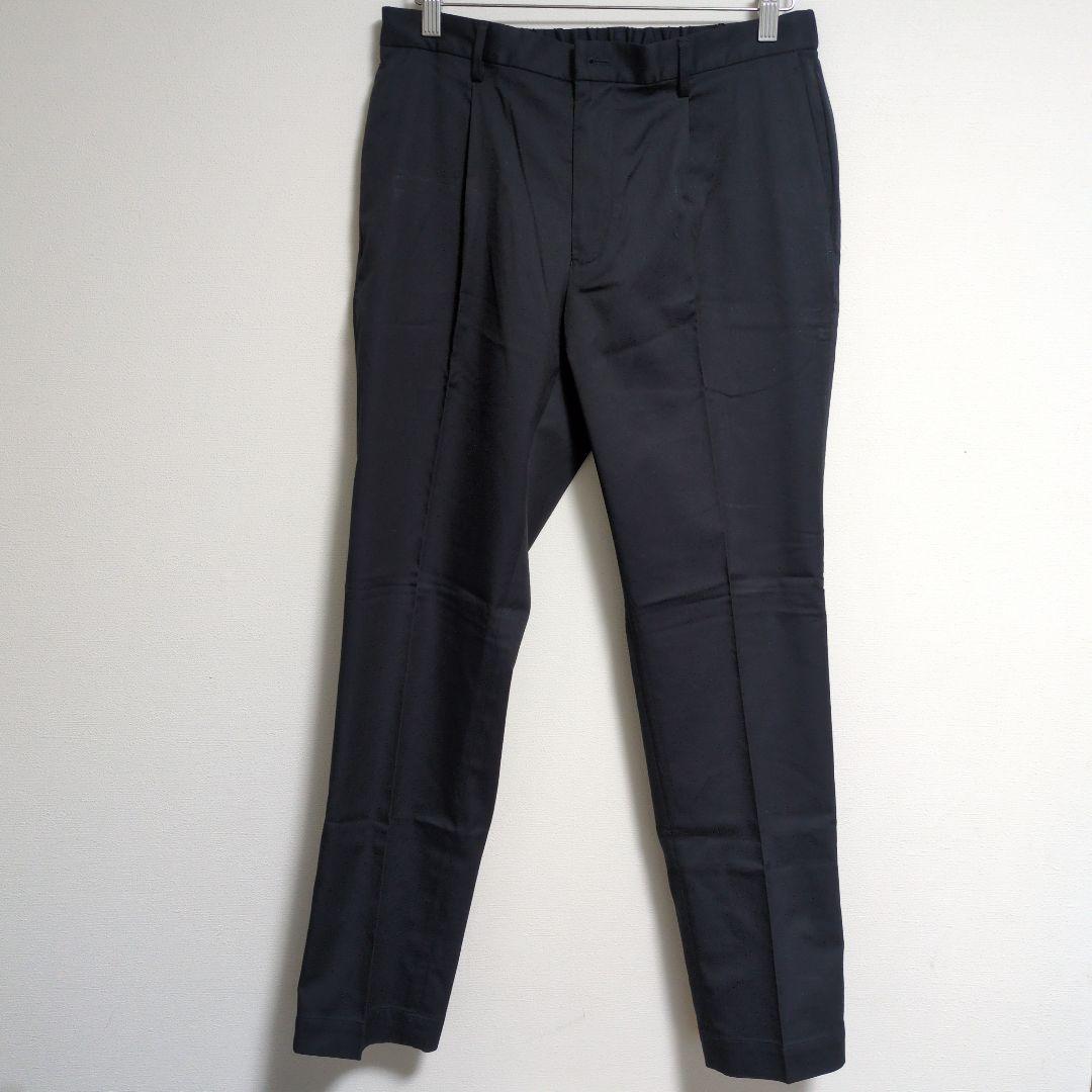 マグロおじさんさま　専用です。ユナイテッドアローズ ダークネイビー プリーツ付