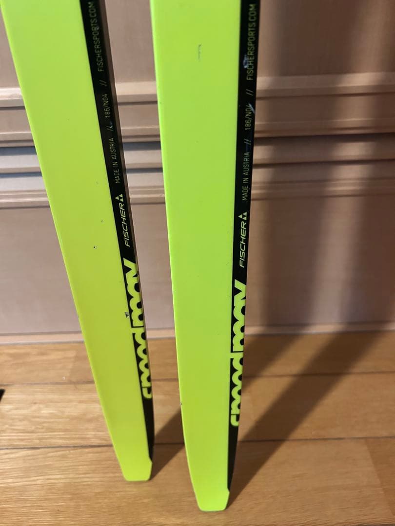 FISCHER スピードMAX プラス　186cm クロスカントリースキー
