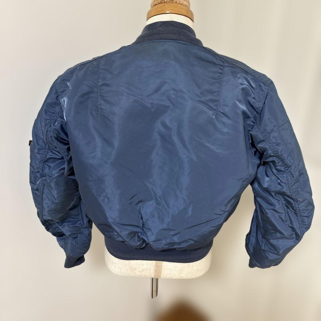 50s 復刻 USA製 ALPHA MA-1 ネイビー Mサイズ