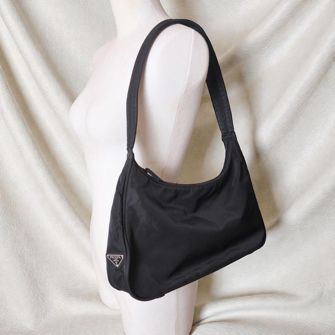 バッグ prada 90s 00s hobo nylon shoulder bag