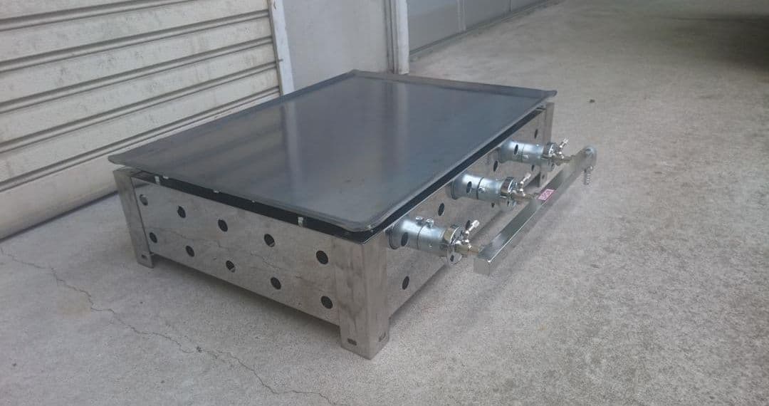 ３日以内に発送します ★ 2万円台 新品 グリラー 業務用 プロパンガス 鉄板焼