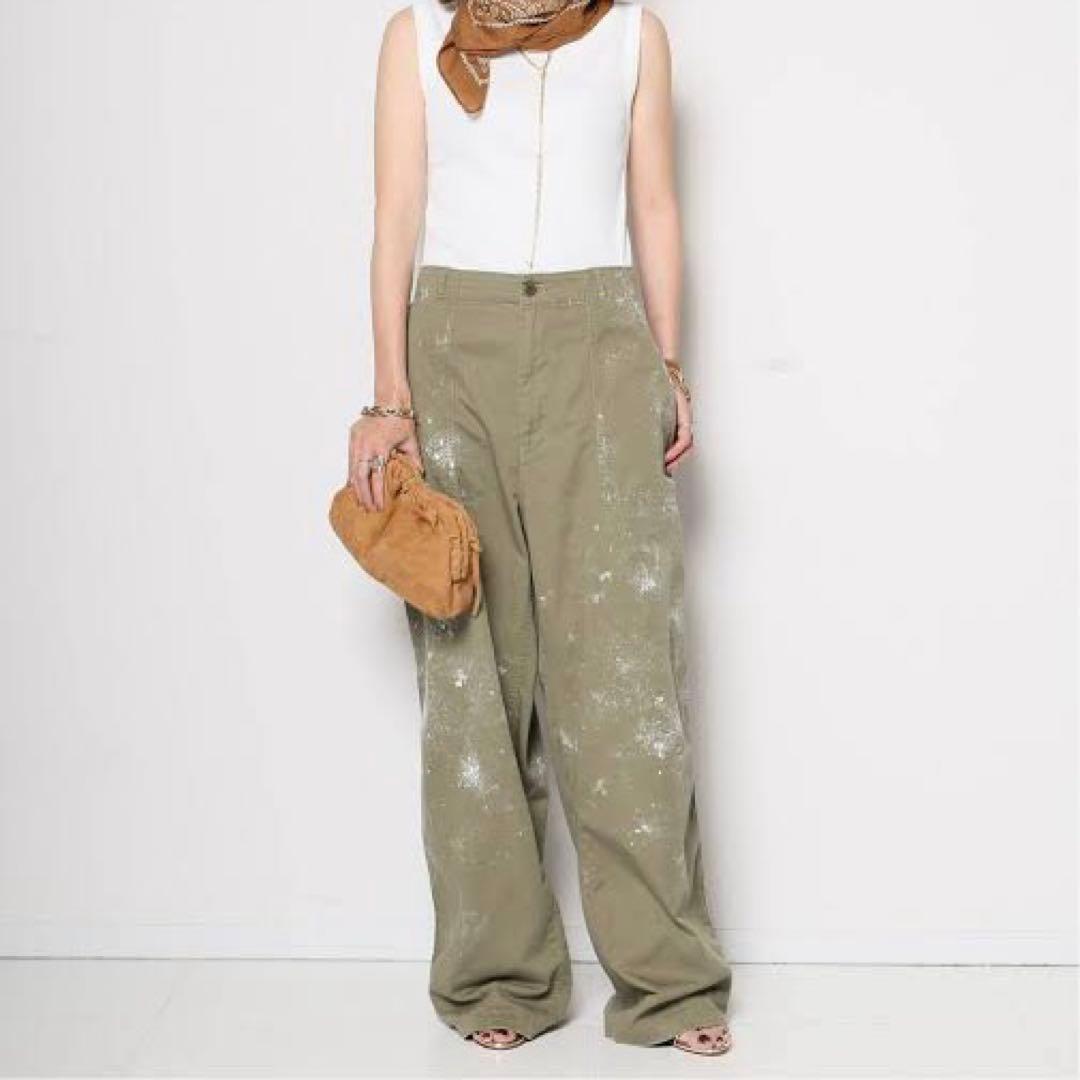 未使用 B品 ATTICK BY JOHNBULL ミリタリーパンツ M カーキ