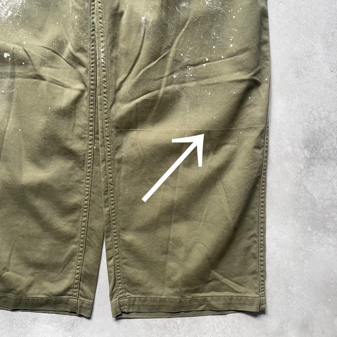 未使用 B品 ATTICK BY JOHNBULL ミリタリーパンツ M カーキ