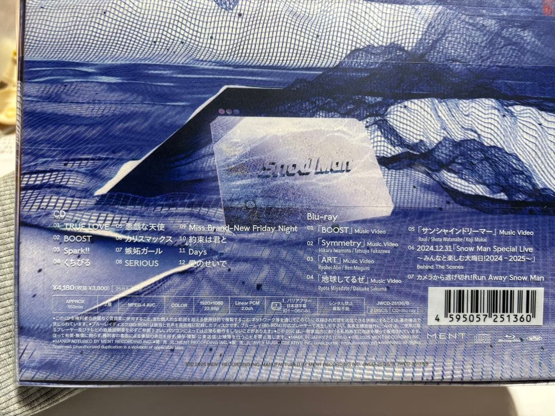 【新品未開封】Man 温故知新 初回盤Ａ・Ｂ盤 シリアル封入 特典なし