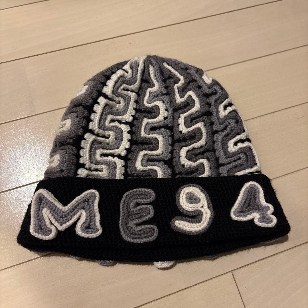 しん SUPREME ニット帽 グレー ブラック