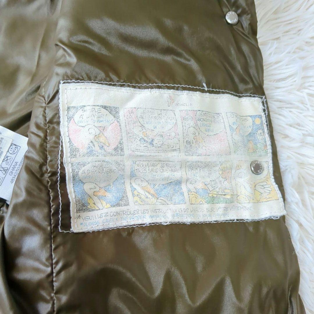 MONCLER モンクレール ダウンベスト GHANA ガーナ カーキ S