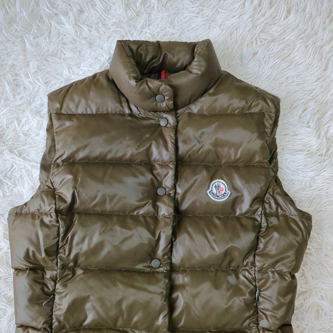 MONCLER モンクレール ダウンベスト GHANA ガーナ カーキ S