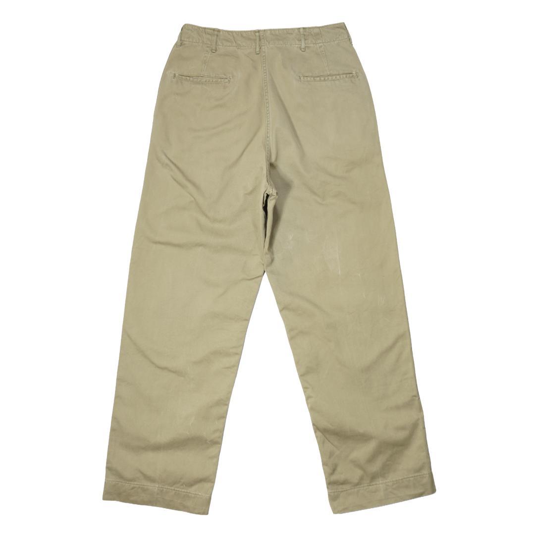 パンツ US ARMY KHAKI CHINO TROUSERS 1951s W32