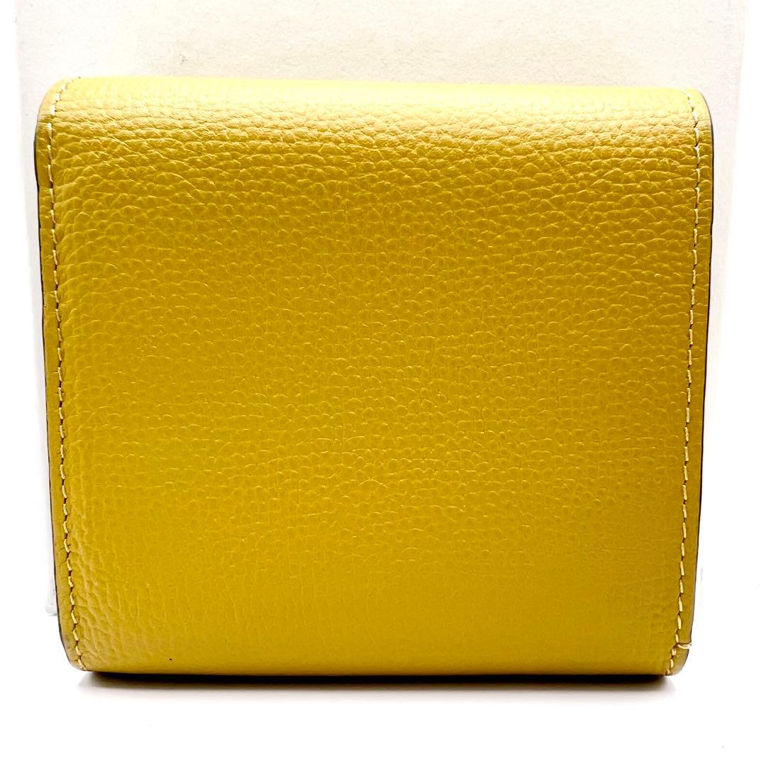 未使用級✨ロエベ 二つ折り財布 アナグラム コンパクト フラップウォレット