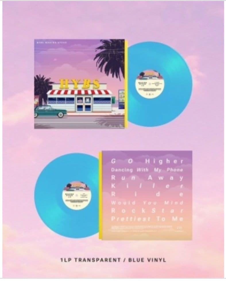 HYBS MAKING STEAK LP カラーレコード アナログ