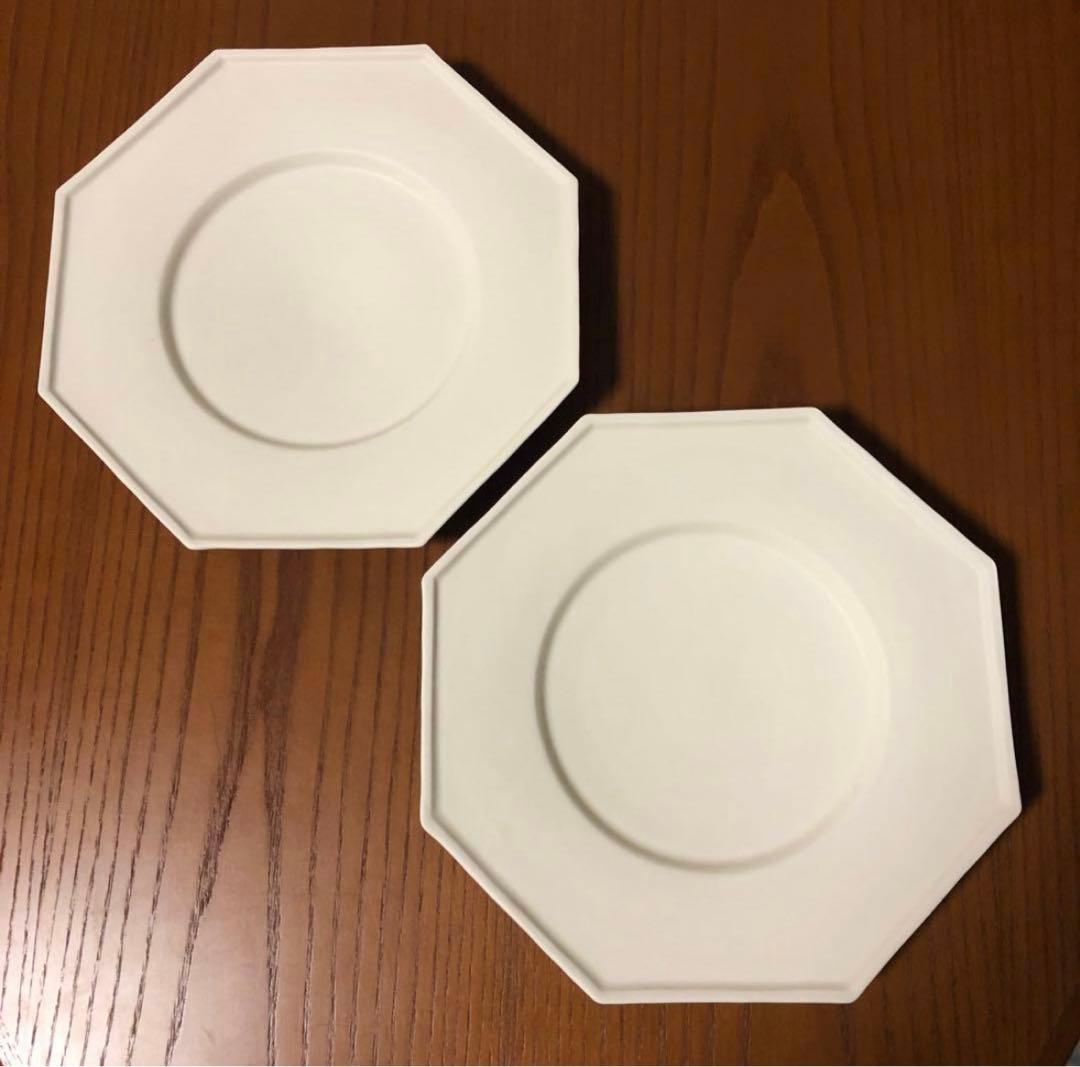 照井壮　デルフト　オクタゴナル　八角皿　大