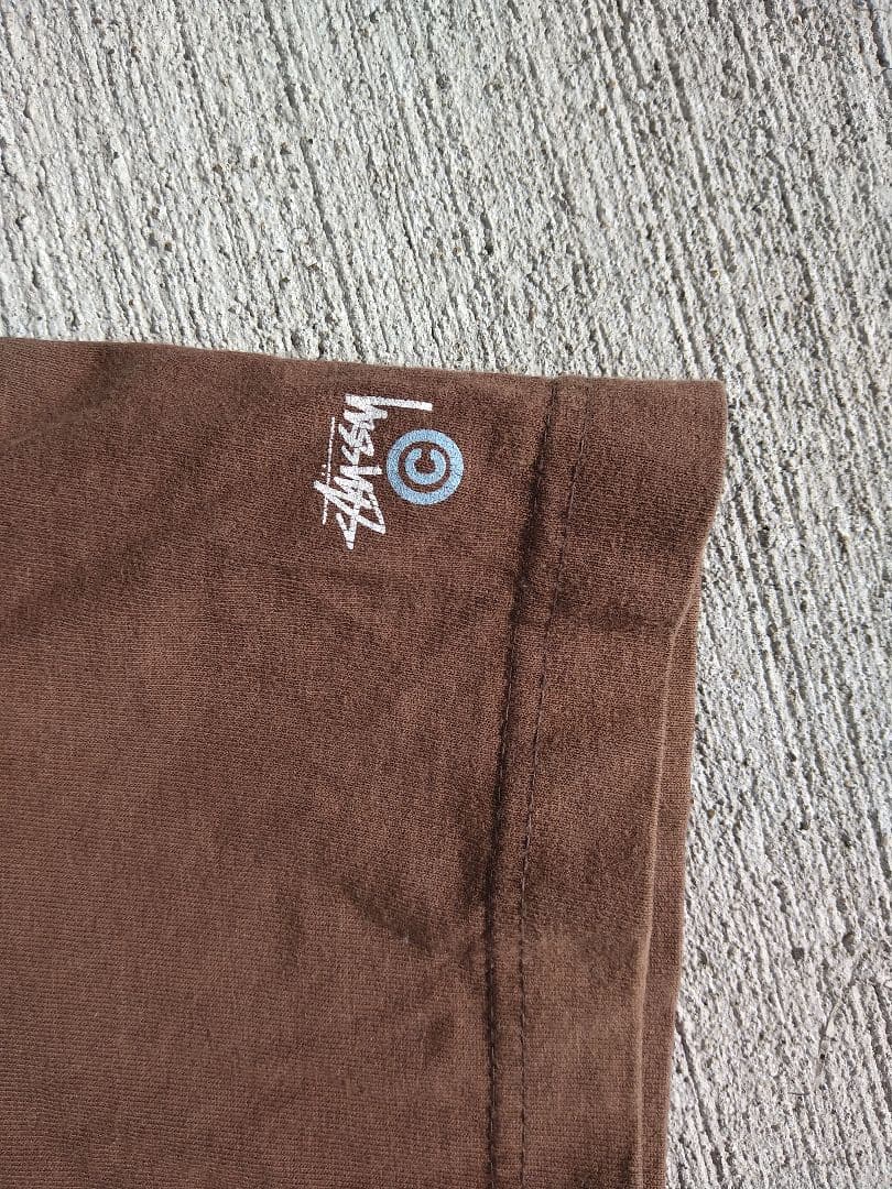 d*s様 Old Stussy XL ブラウン Tシャツ