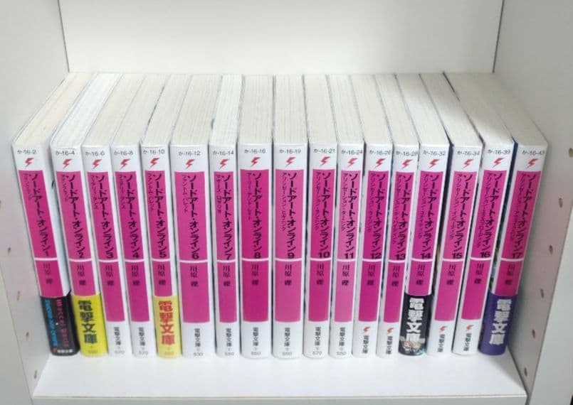 ソードアート・オンライン 全巻初版セット