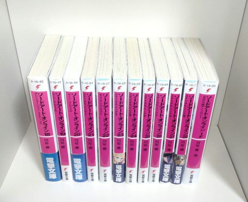 ソードアート・オンライン 全巻初版セット