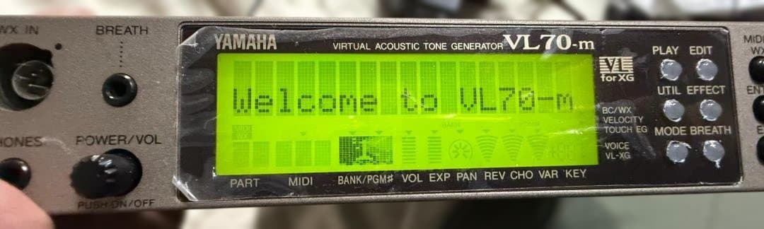 YAMAHA VL70-m 音源モジュール 説明書付