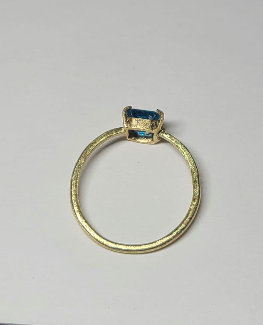 Maho★アフガニスタン産インディゴライトトルマリン★リングオーダー