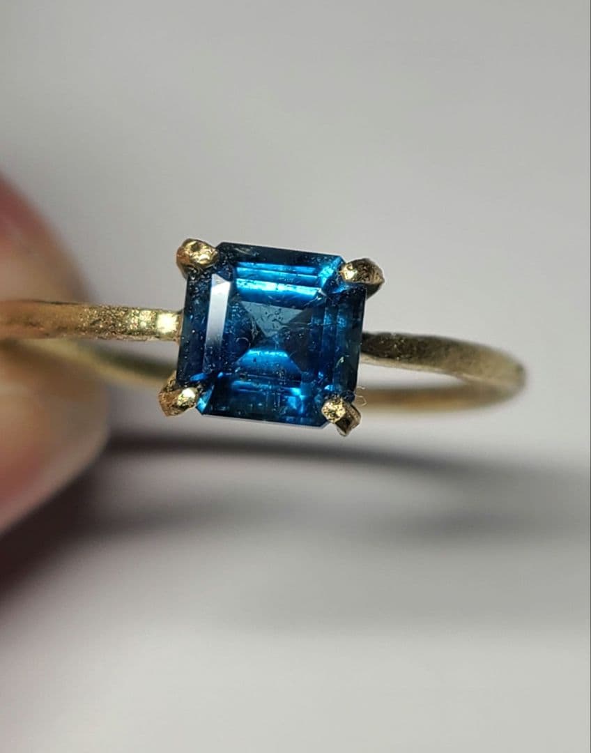 Maho★アフガニスタン産インディゴライトトルマリン★リングオーダー