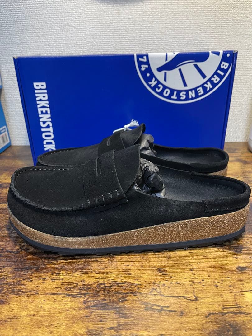 靴 BIRKENSTOCK NAPLES SUEDE LEATHER OILED