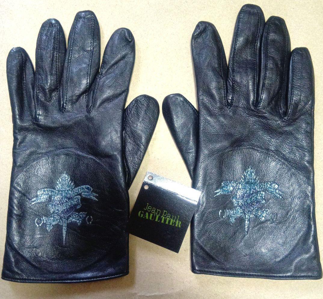 JeanPaulGaultier ジャンポールゴルチエ ラムレザー グローブ手袋
