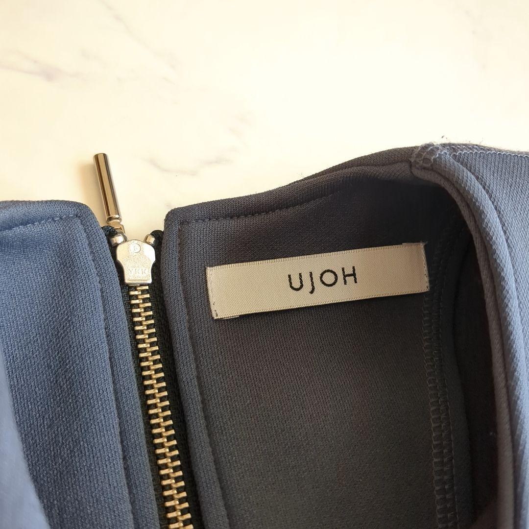 近年✨️Ujoh ウジョー バックジップ プルオーバー バルーンスリーブ 日本製