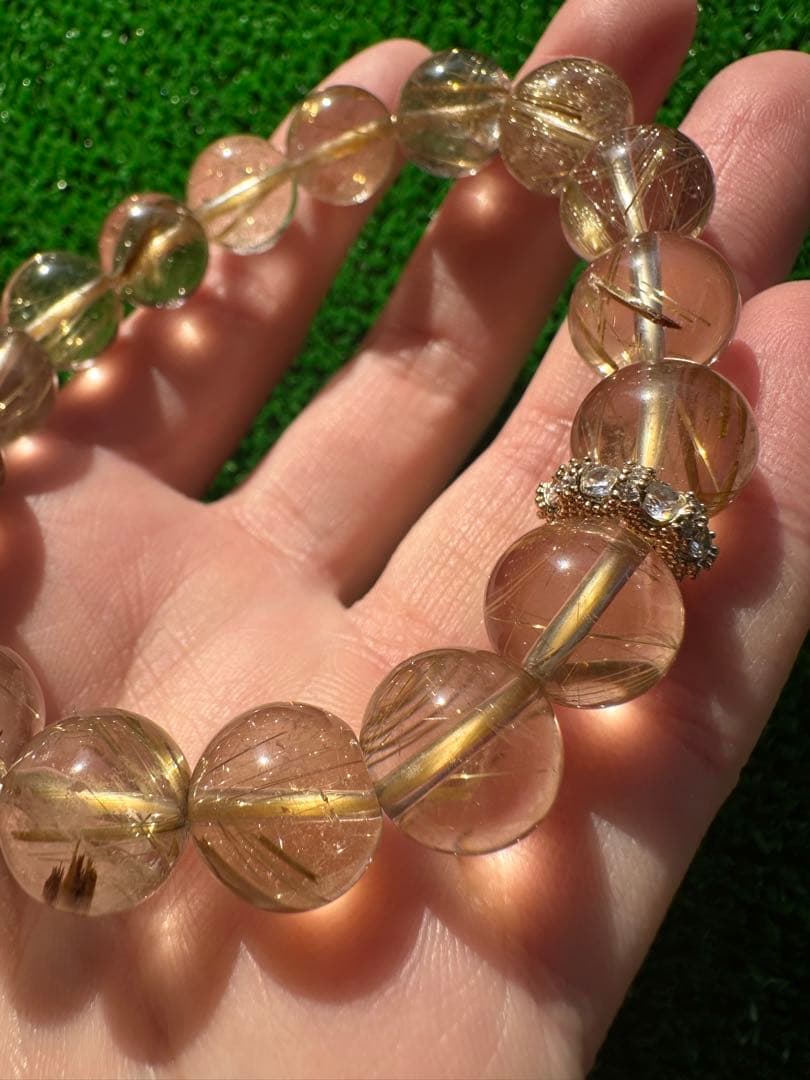 ルチルクォーツ ブレスレット