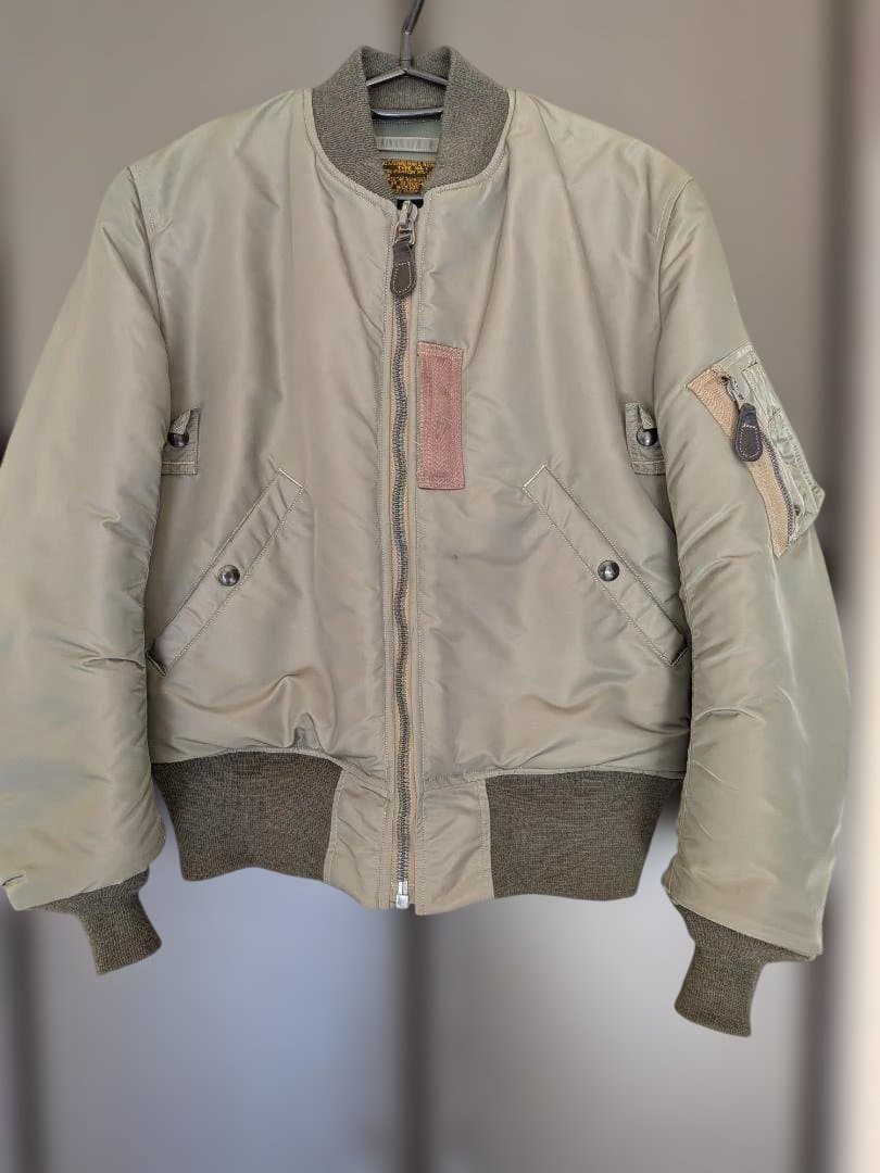 バズリクソンズ　MA-1 フライトジャケット　セージグリーン