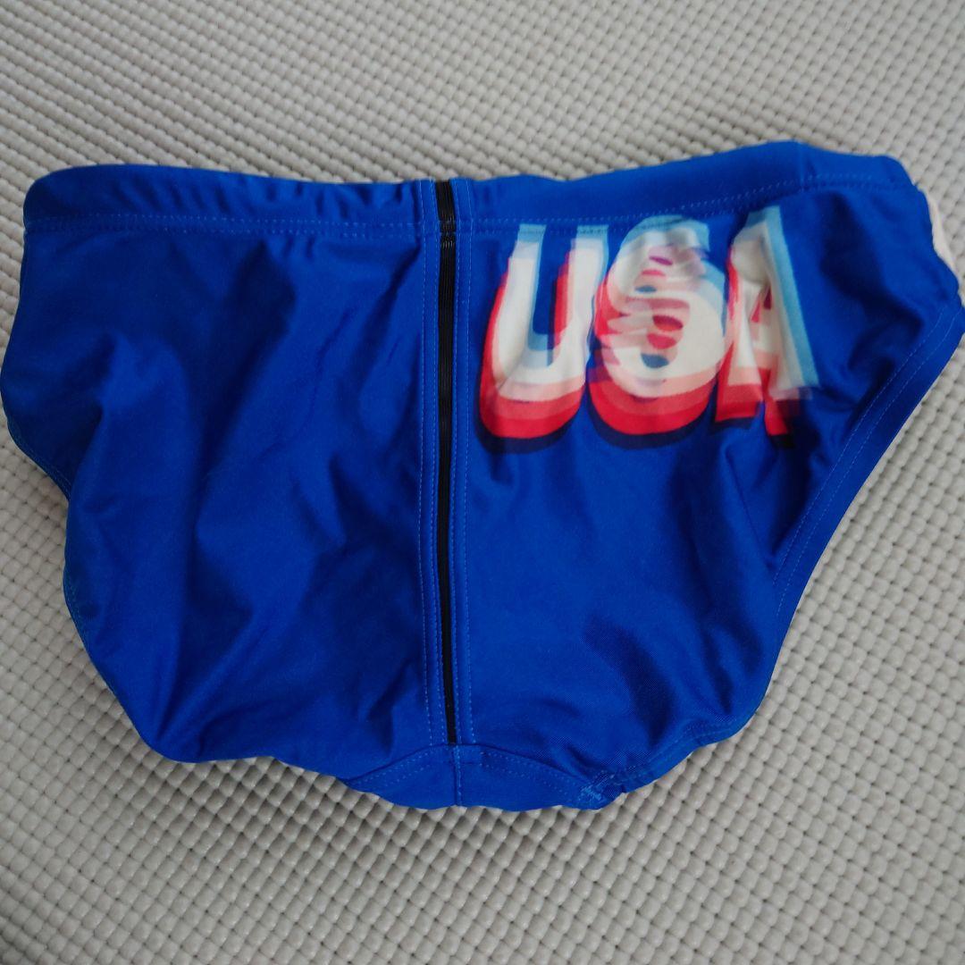 arena Gino 競泳水着 Vパン　Mサイズ 青