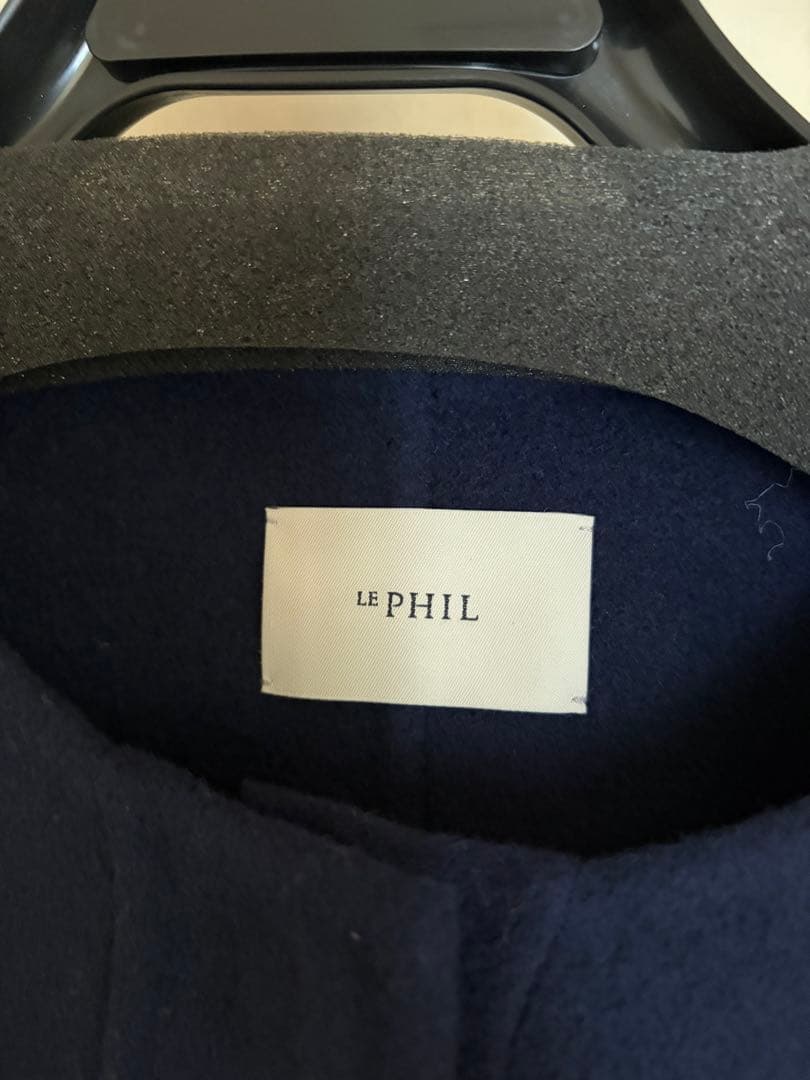 最終値下げ　ルフィル　ソフトウールリバーコート　ネイビー　サイズ1