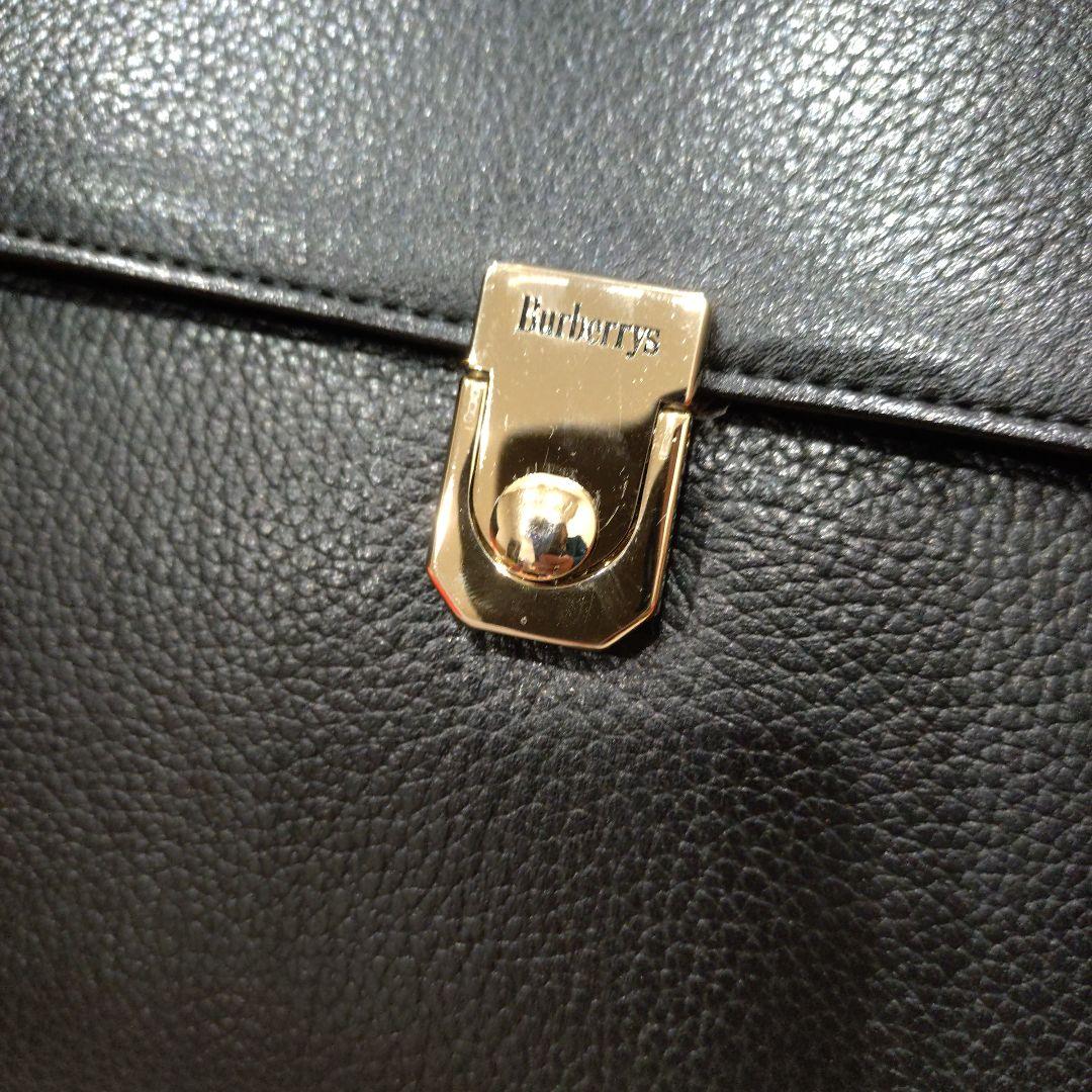 Burberrys バーバリー２way バッグ ビジネス レザー 【 新品同様】