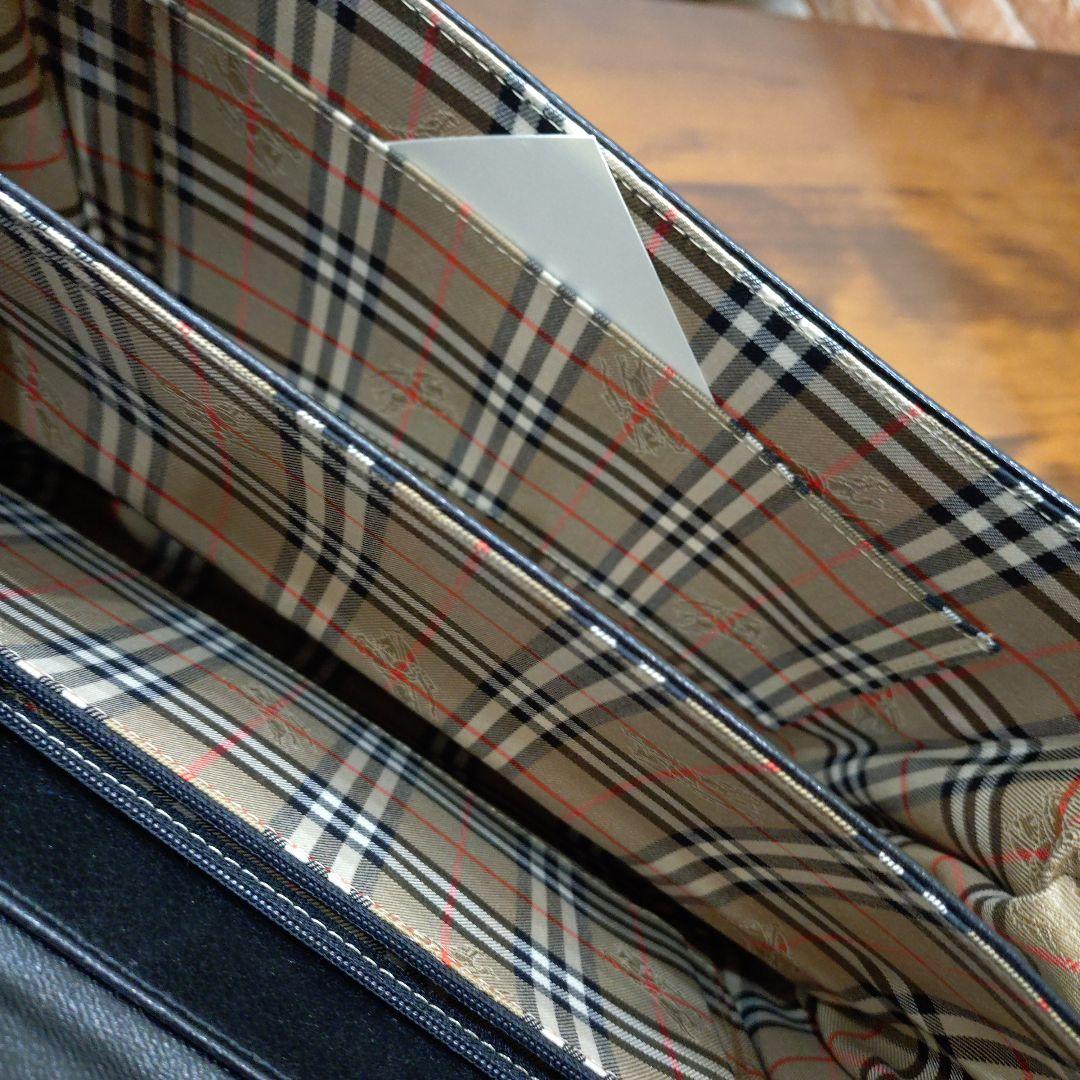 Burberrys バーバリー２way バッグ ビジネス レザー 【 新品同様】