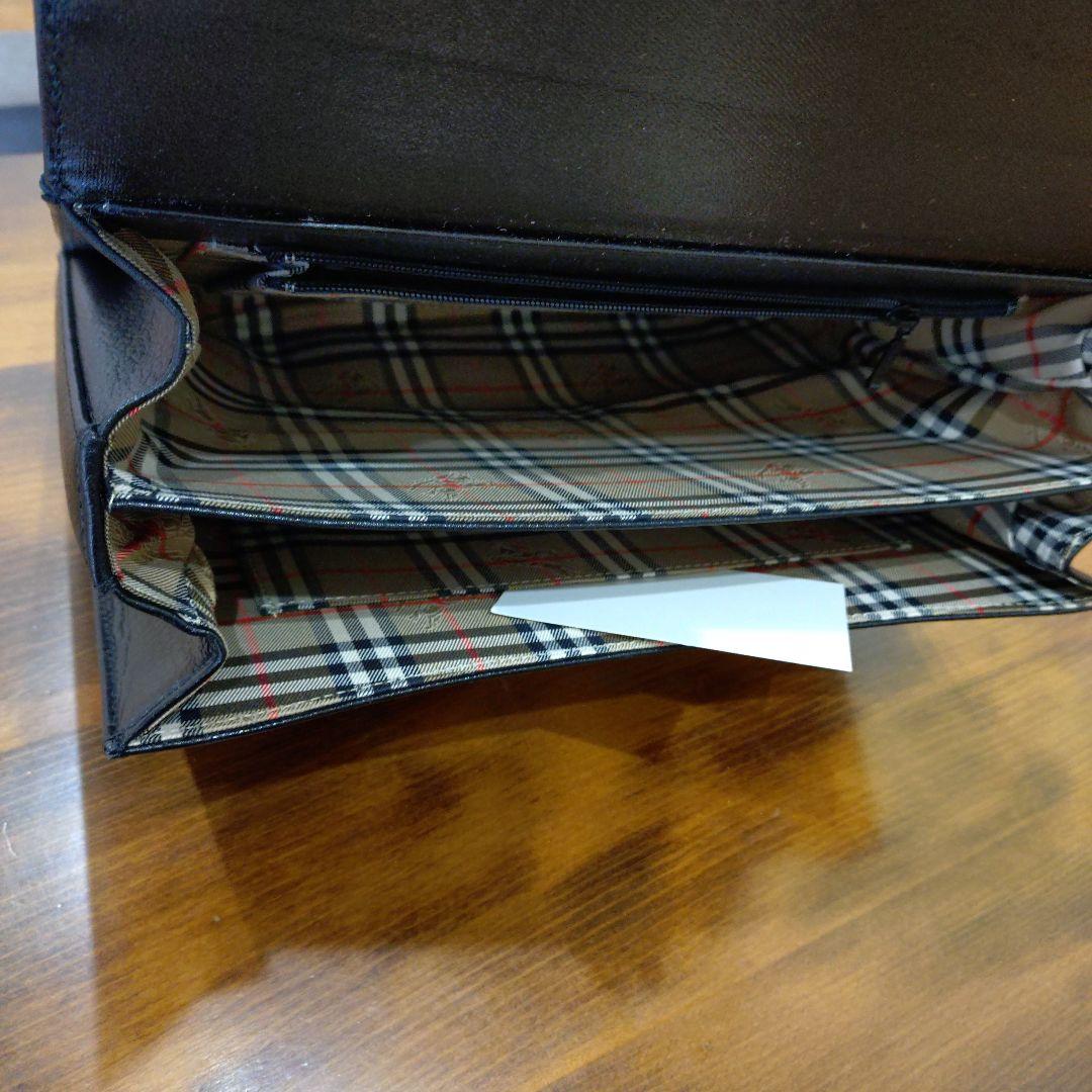 Burberrys バーバリー２way バッグ ビジネス レザー 【 新品同様】