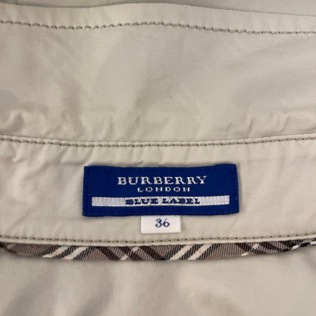 【BURBERRY BLUE LABEL】ホースマーク襟裏袖裏チェックジャケット