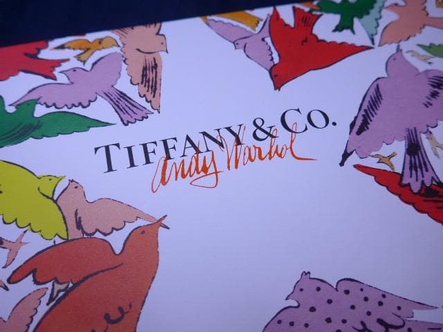 2022年のTIFFANY× アンディ・ウォーホル グリーティングミニプレート