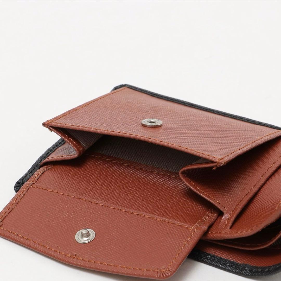 【新品未使用】SHIPS バイカラー メンズ2つ折り財布