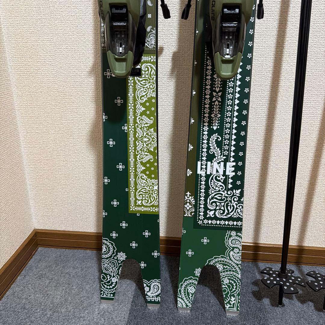 LINE SAKANA 174cm 程度良好　2024-2025 ポールおまけ付