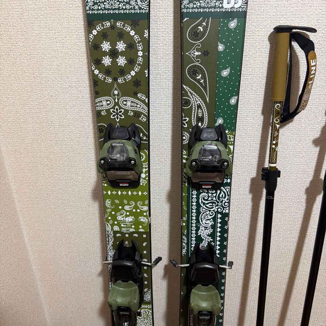 LINE SAKANA 174cm 程度良好　2024-2025 ポールおまけ付