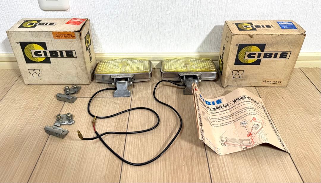 CIBIE TOYOTA フォグランプ イエロー レトロ