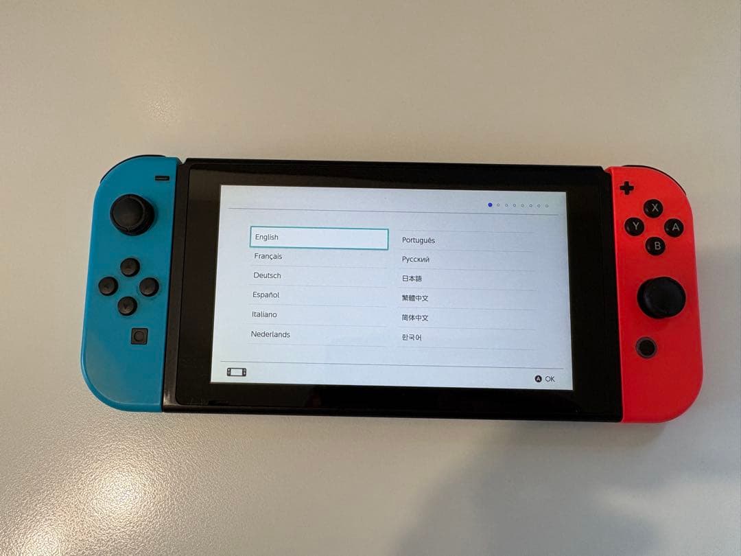 Nintendo Switch ネオンブルー/ネオンレッド + コントローラー