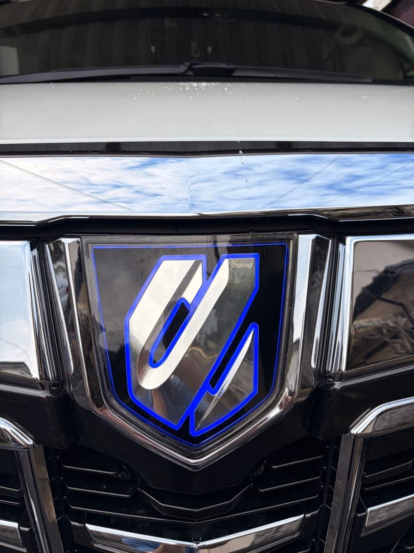 【超レア！】30アルファード後期専用 光るエンブレム