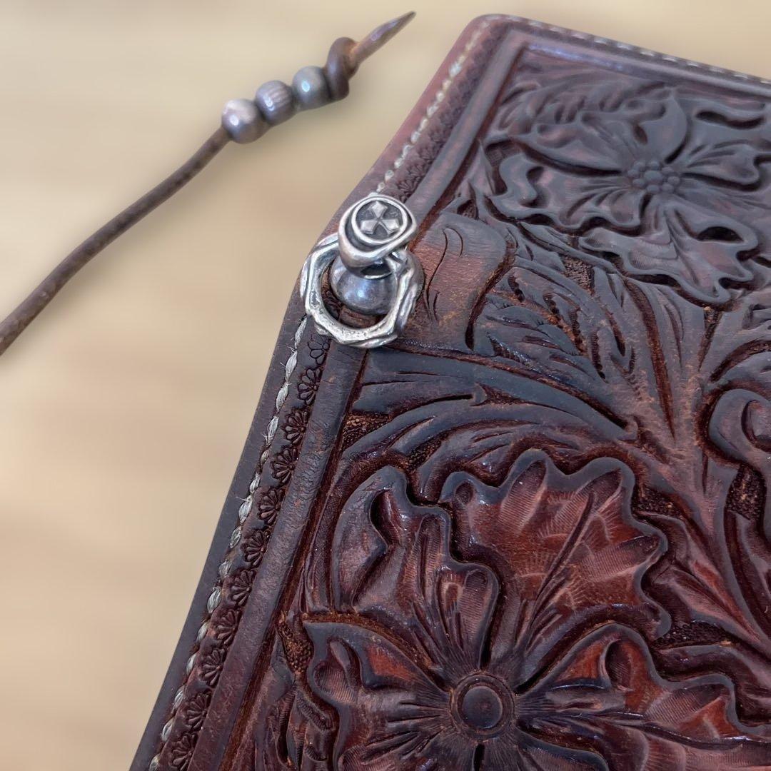 《大和工房　フルカービング長財布》 最終大幅値下からのプライスレス