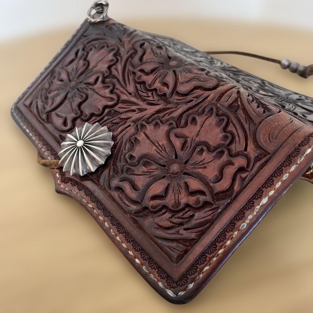 《大和工房　フルカービング長財布》 最終大幅値下からのプライスレス