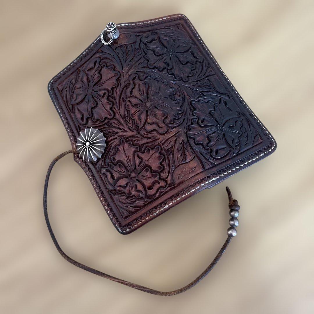 《大和工房　フルカービング長財布》 最終大幅値下からのプライスレス