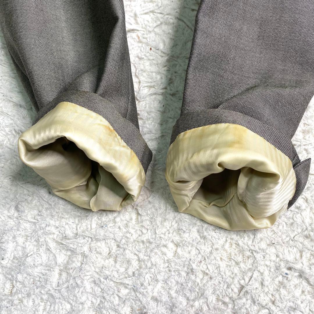 良品✨Burberry スーツ セットアップ 金ボタン 大きいサイズ モヘア