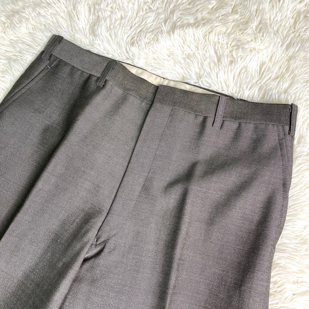 良品✨Burberry スーツ セットアップ 金ボタン 大きいサイズ モヘア