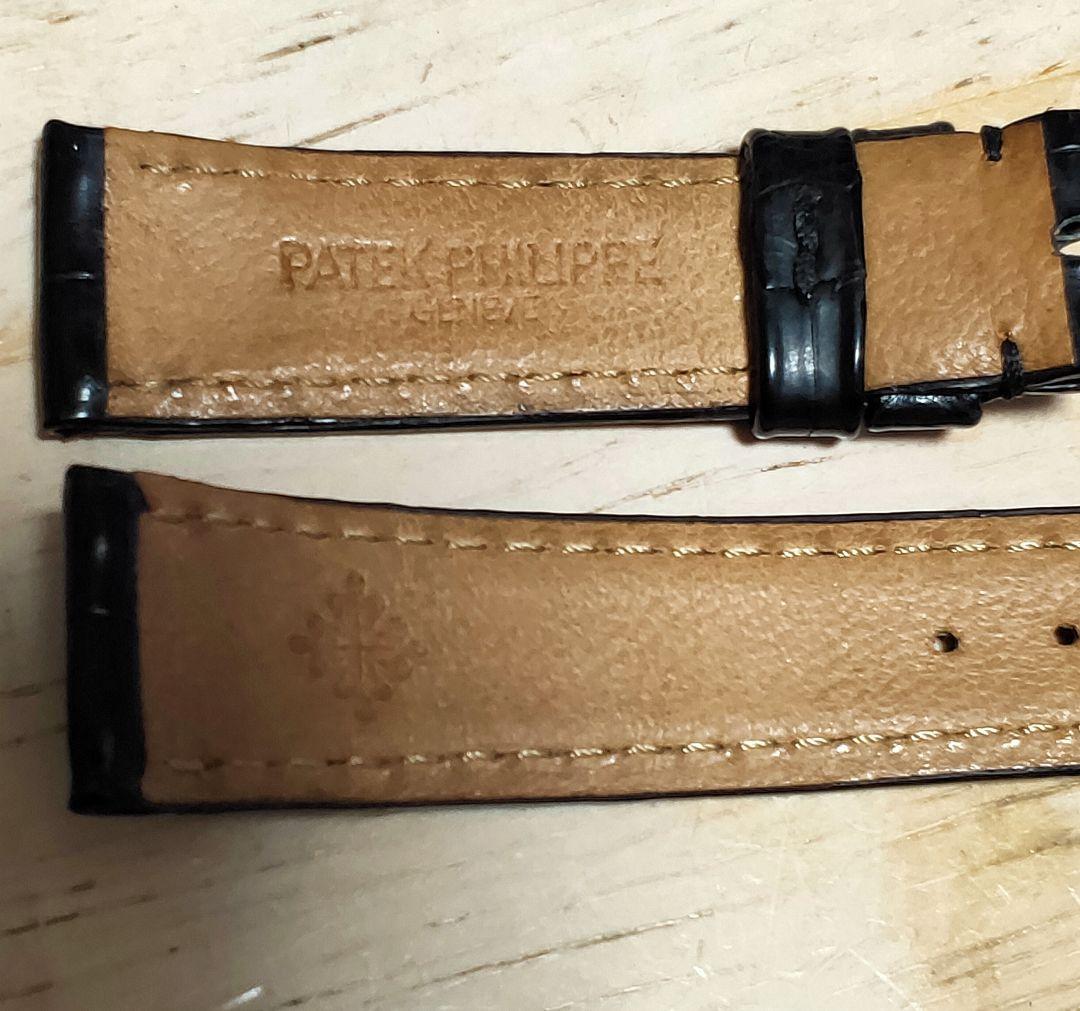 未使用 パテックフィリップPATEKPHILIPPE　腕時計レザーバンド　本革
