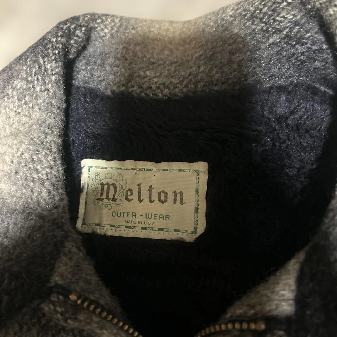 MELTON メンズウールジャケット