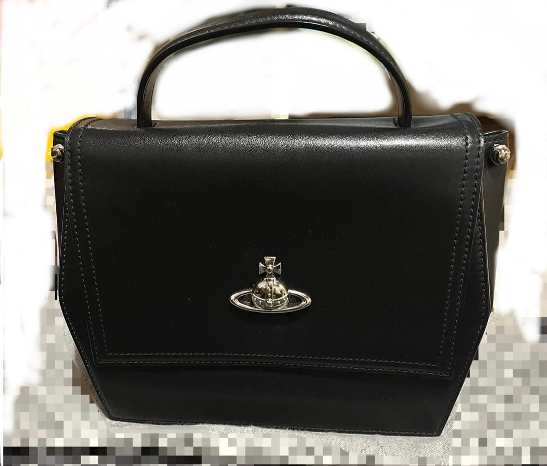 【極美品】Vivienne Westwood ハンドバッグ ショルダーバッグ 黒