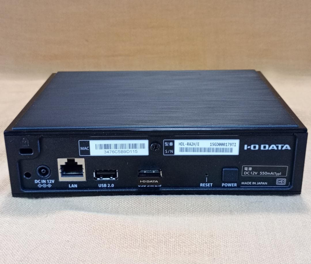 ★【HDD4TB化】I-O DATA SoundGenic Plus