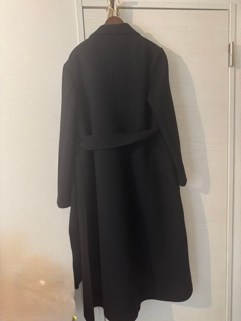 【美品】anuans リバーロングチェスターコート　S